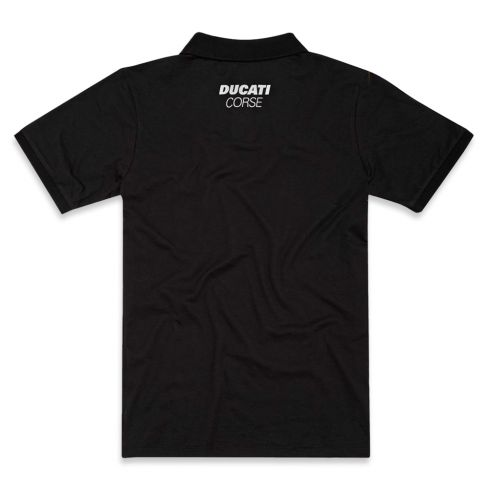 PLAYERA POLO DUCATI DC SPORT BLACK