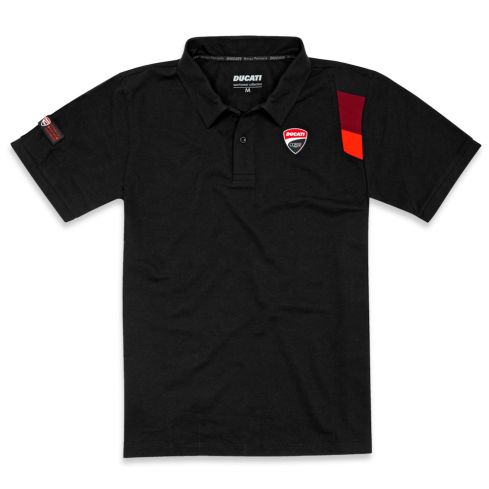 PLAYERA POLO DUCATI DC SPORT BLACK